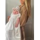 Eve Hand Smocked Special Occasion Baby Gown