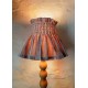 Edit58 x Smock London Elsie Lampshade Skirt Mink with Rosebud Trellis Hand Smocking