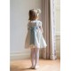 Diana Special Occasion Dress with Forget Me Not Hand Smocking