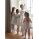 Diana Special Occasion Dress with Madonna Lily Hand Smocking