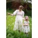 Katherine Johnson Dress Rosebud Plumetti with Vintage Rose Hand Smocking