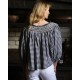 Cleopatra Jacket Schoolhouse Gingham with Chalk Hand Smocking Edition 5
