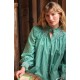 Scholl Blouse Golf Hole Green with Chalk Hand Smocking Edition 72