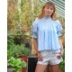 Scholl Blouse Tangier Trellis with Oasis Hand Smocking Edition 73
