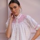 Scholl Blouse Valentine Ditsy with Big Love Hand Smocking Edition 58